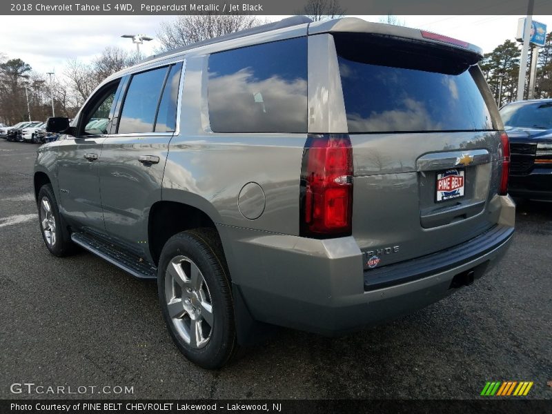 Pepperdust Metallic / Jet Black 2018 Chevrolet Tahoe LS 4WD