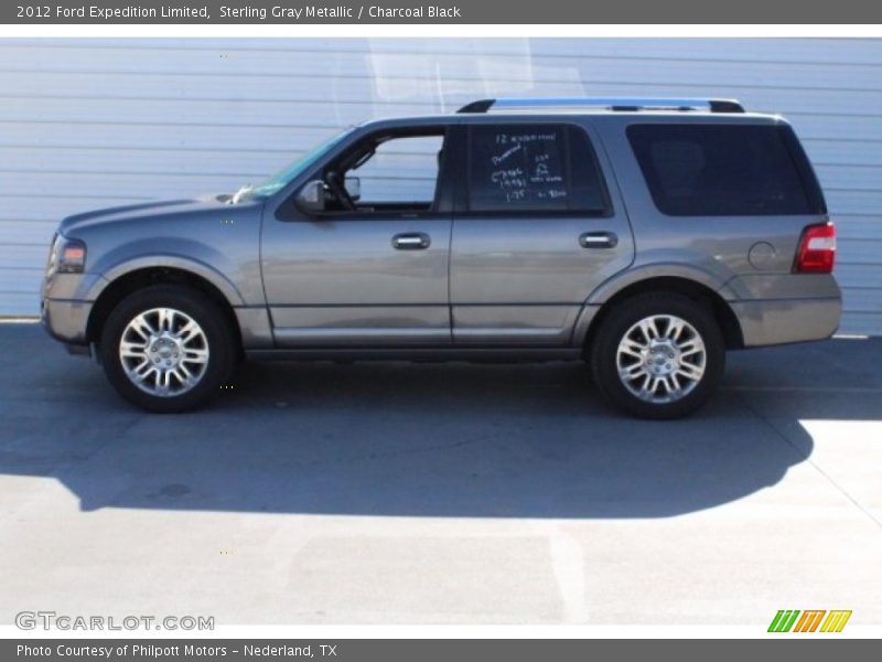 Sterling Gray Metallic / Charcoal Black 2012 Ford Expedition Limited