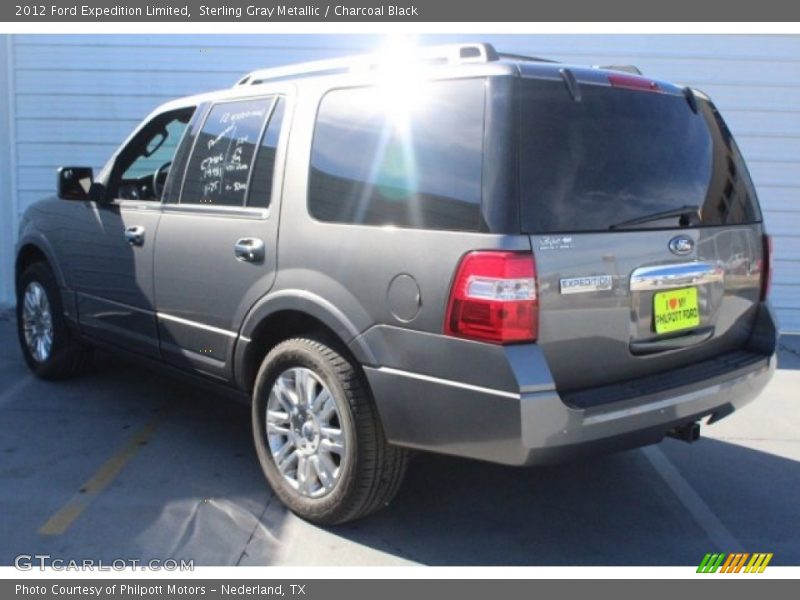 Sterling Gray Metallic / Charcoal Black 2012 Ford Expedition Limited