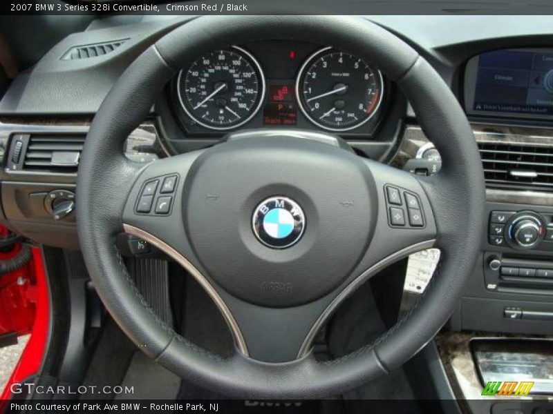 Crimson Red / Black 2007 BMW 3 Series 328i Convertible