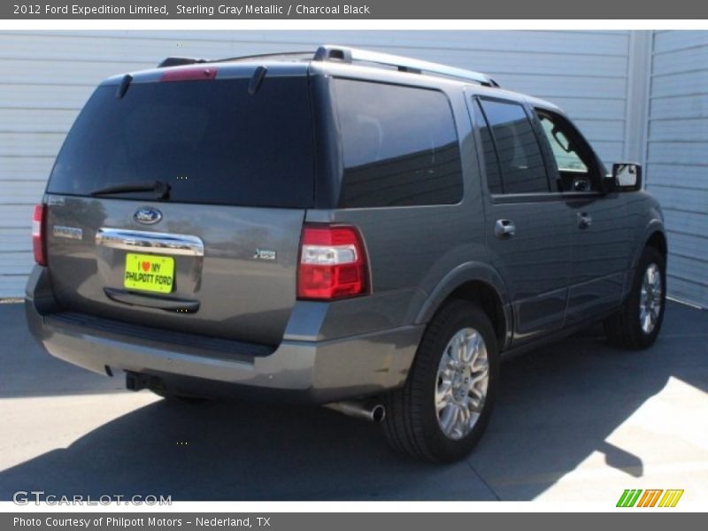 Sterling Gray Metallic / Charcoal Black 2012 Ford Expedition Limited