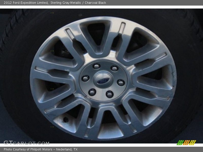 Sterling Gray Metallic / Charcoal Black 2012 Ford Expedition Limited