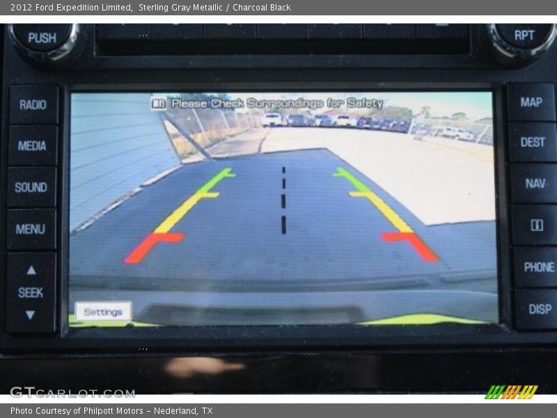 Sterling Gray Metallic / Charcoal Black 2012 Ford Expedition Limited