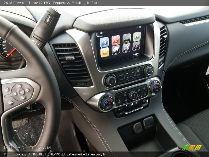 Pepperdust Metallic / Jet Black 2018 Chevrolet Tahoe LS 4WD