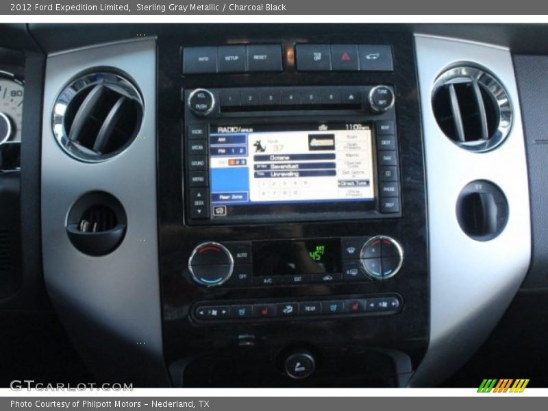 Sterling Gray Metallic / Charcoal Black 2012 Ford Expedition Limited
