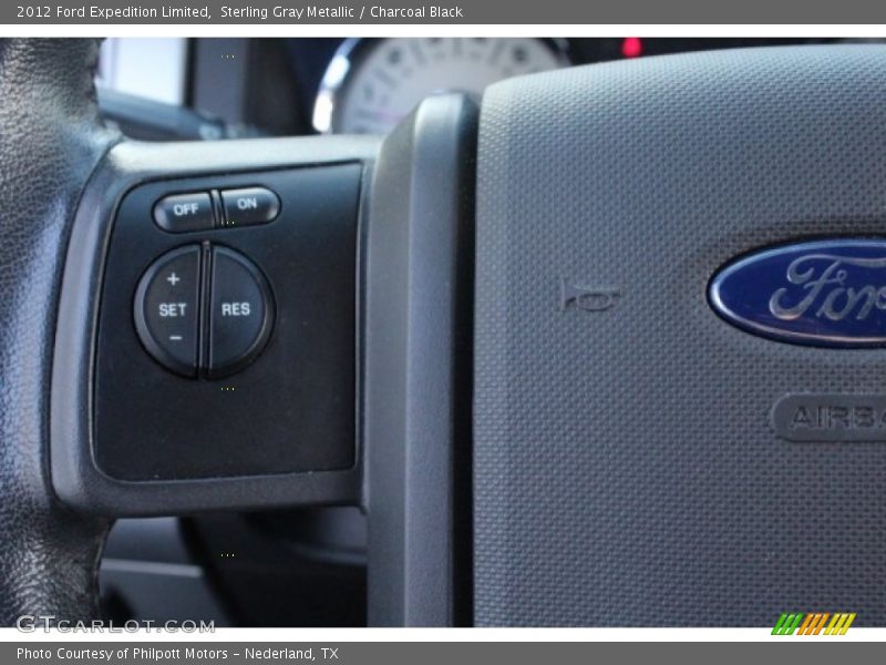 Sterling Gray Metallic / Charcoal Black 2012 Ford Expedition Limited
