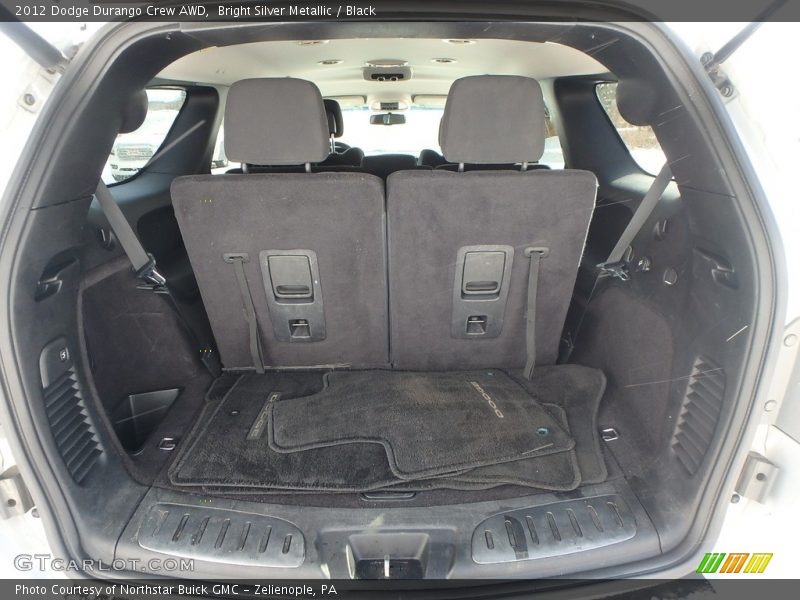 Bright Silver Metallic / Black 2012 Dodge Durango Crew AWD