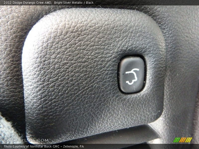 Bright Silver Metallic / Black 2012 Dodge Durango Crew AWD