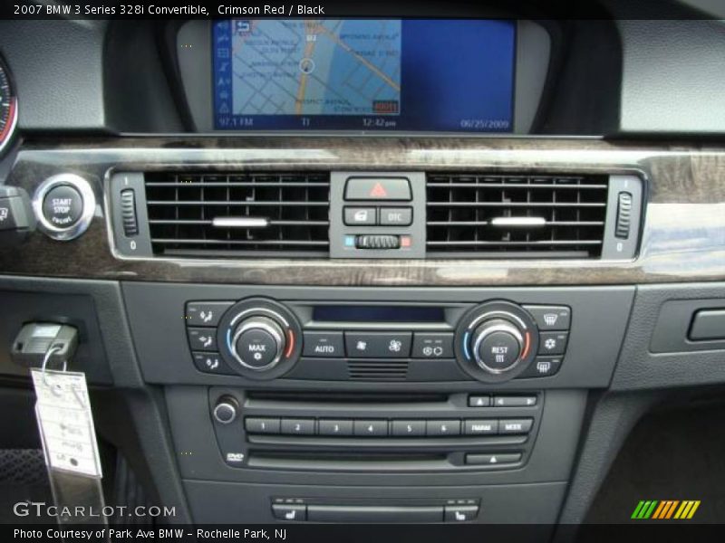 Crimson Red / Black 2007 BMW 3 Series 328i Convertible
