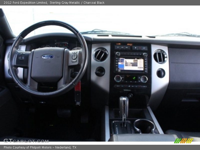 Sterling Gray Metallic / Charcoal Black 2012 Ford Expedition Limited