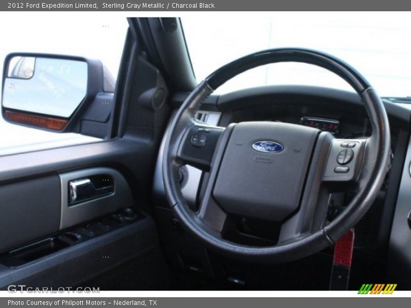 Sterling Gray Metallic / Charcoal Black 2012 Ford Expedition Limited