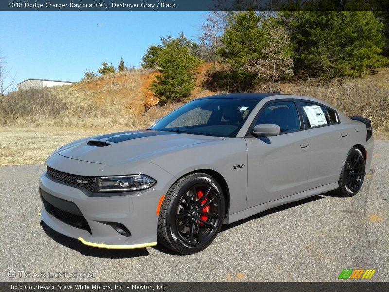 Destroyer Gray / Black 2018 Dodge Charger Daytona 392
