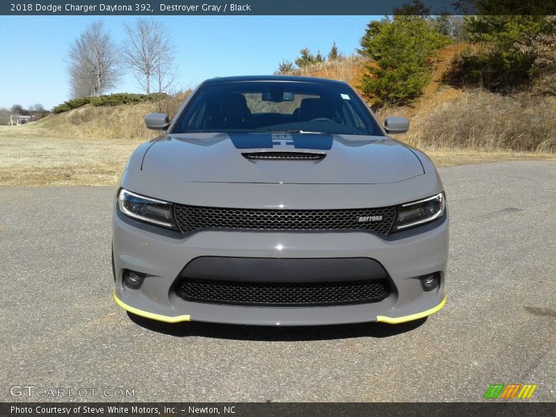 Destroyer Gray / Black 2018 Dodge Charger Daytona 392