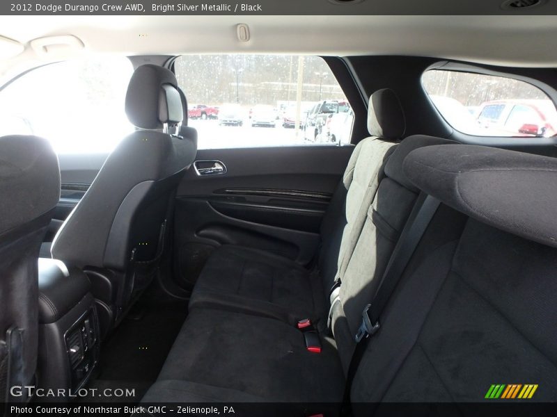Bright Silver Metallic / Black 2012 Dodge Durango Crew AWD