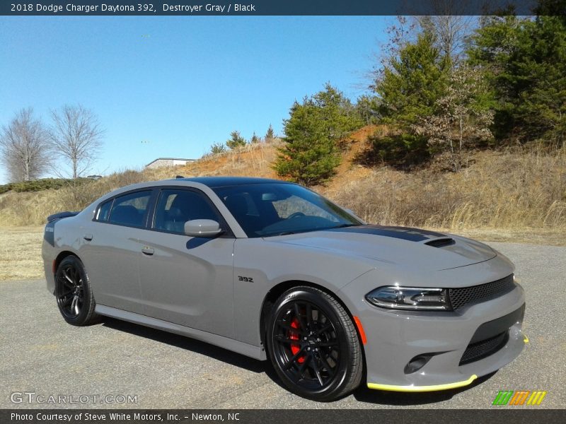 Destroyer Gray / Black 2018 Dodge Charger Daytona 392