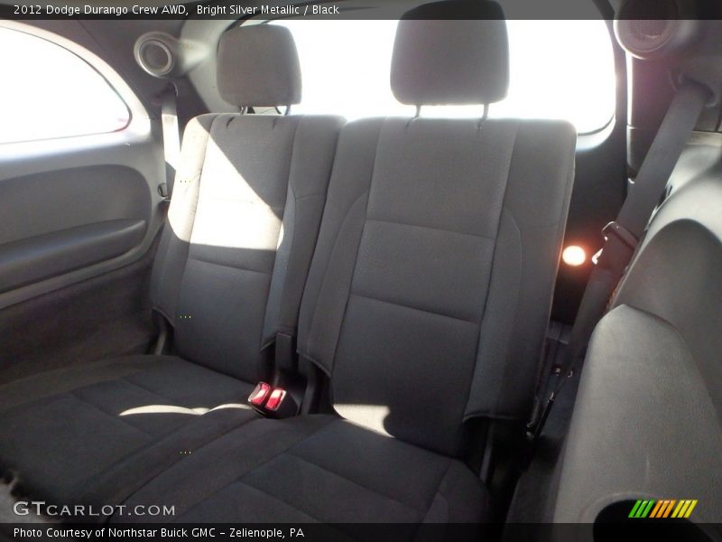 Bright Silver Metallic / Black 2012 Dodge Durango Crew AWD