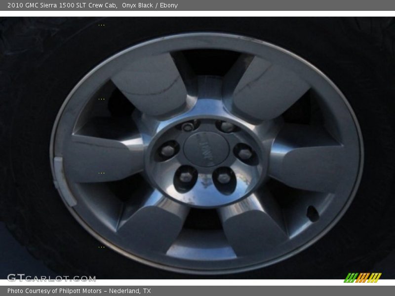 Onyx Black / Ebony 2010 GMC Sierra 1500 SLT Crew Cab