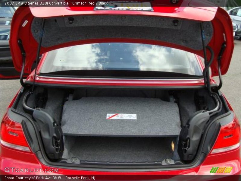 Crimson Red / Black 2007 BMW 3 Series 328i Convertible