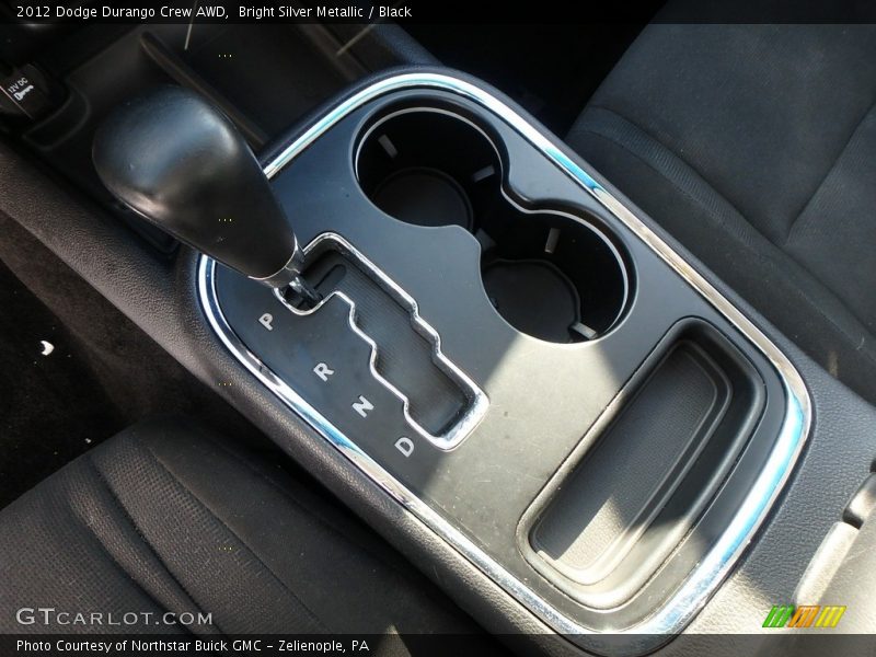 Bright Silver Metallic / Black 2012 Dodge Durango Crew AWD
