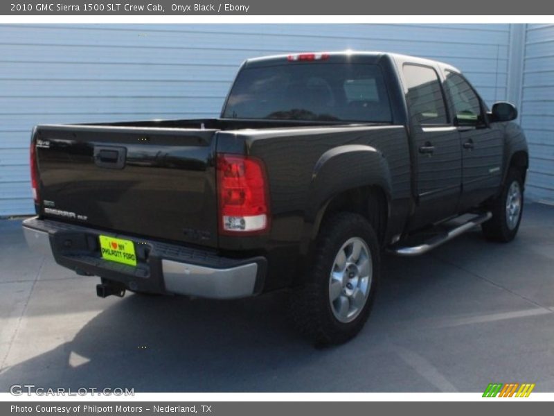 Onyx Black / Ebony 2010 GMC Sierra 1500 SLT Crew Cab