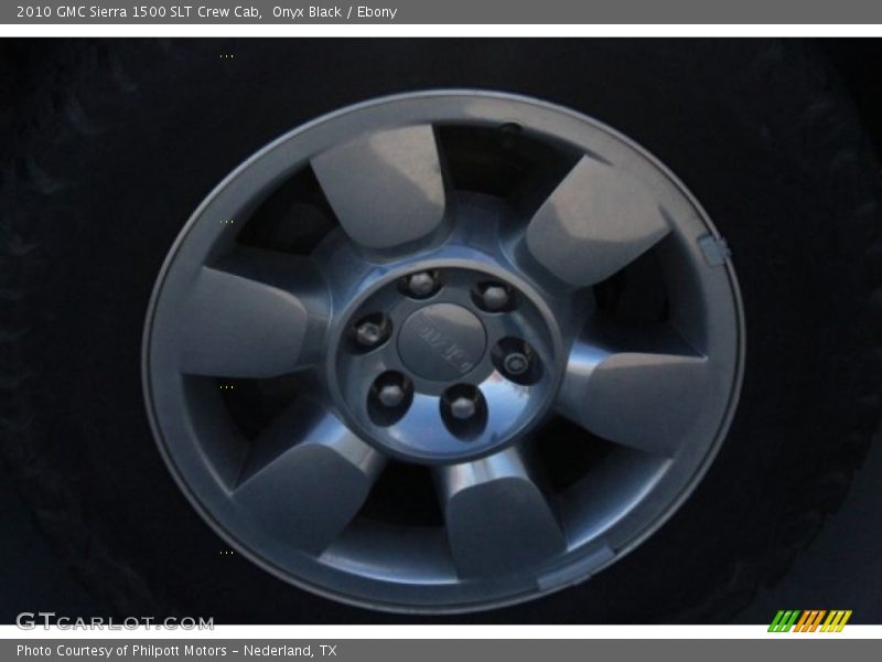 Onyx Black / Ebony 2010 GMC Sierra 1500 SLT Crew Cab