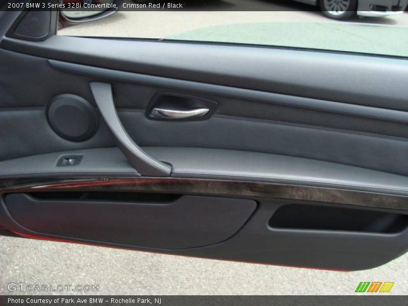 Crimson Red / Black 2007 BMW 3 Series 328i Convertible