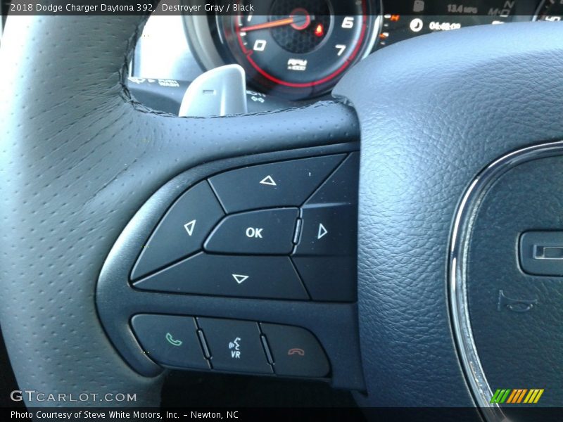 Destroyer Gray / Black 2018 Dodge Charger Daytona 392