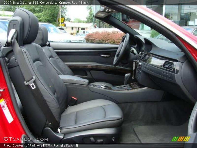 Crimson Red / Black 2007 BMW 3 Series 328i Convertible