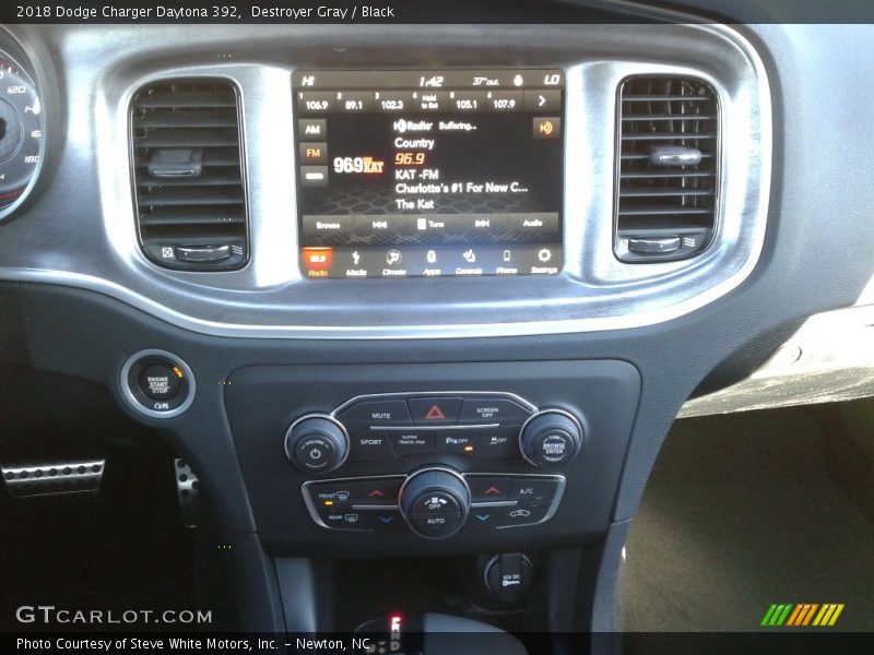 Destroyer Gray / Black 2018 Dodge Charger Daytona 392