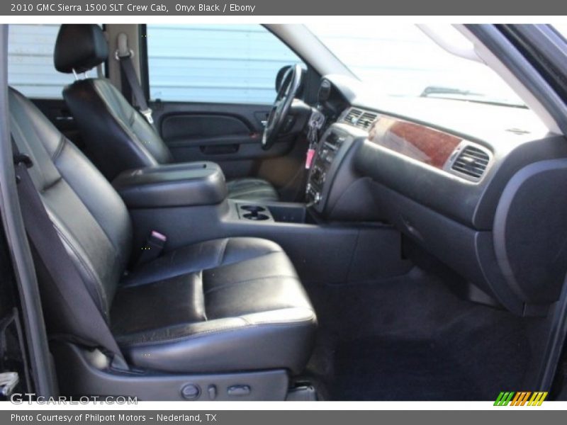 Onyx Black / Ebony 2010 GMC Sierra 1500 SLT Crew Cab
