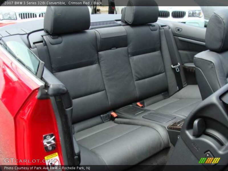 Crimson Red / Black 2007 BMW 3 Series 328i Convertible