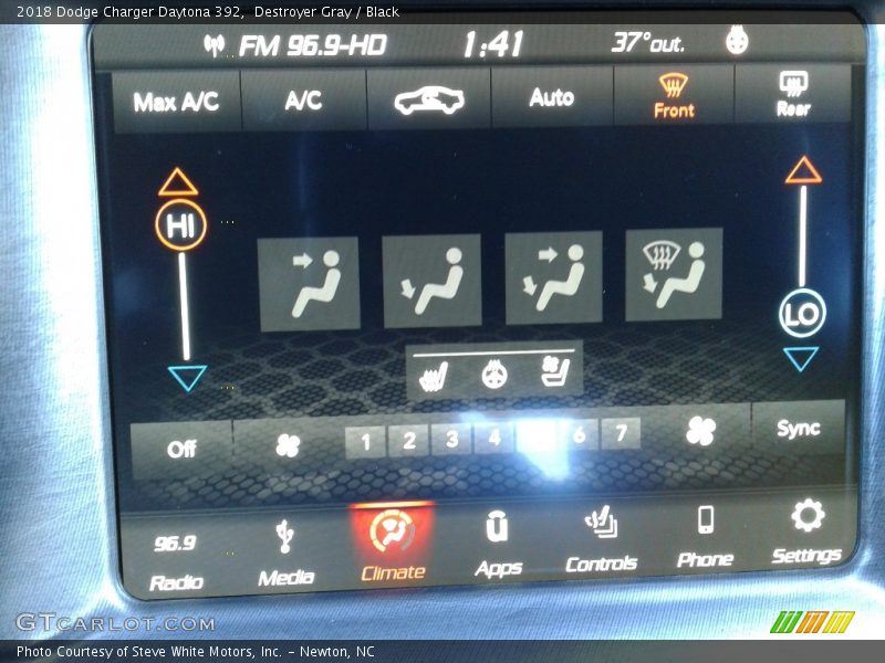 Destroyer Gray / Black 2018 Dodge Charger Daytona 392