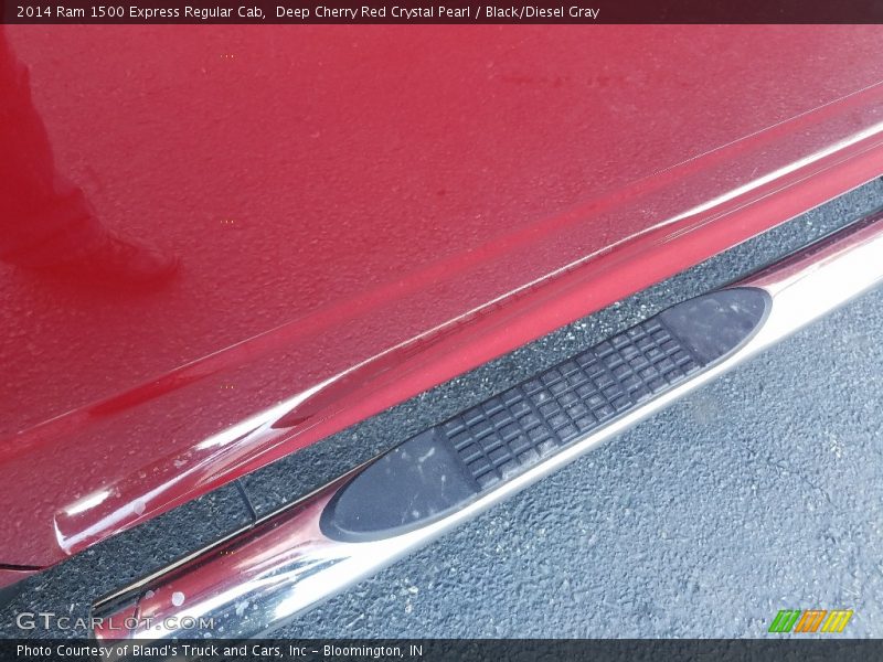 Deep Cherry Red Crystal Pearl / Black/Diesel Gray 2014 Ram 1500 Express Regular Cab