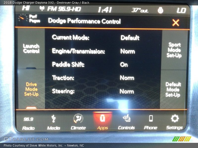 Destroyer Gray / Black 2018 Dodge Charger Daytona 392