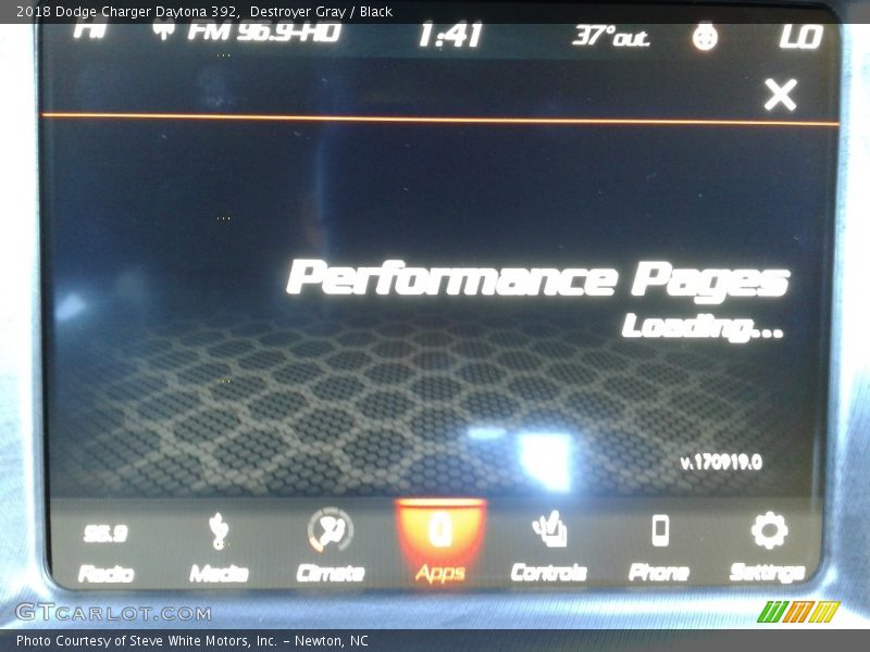 Destroyer Gray / Black 2018 Dodge Charger Daytona 392