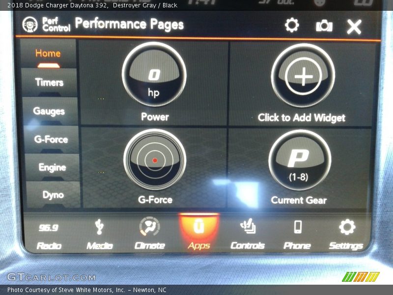 Destroyer Gray / Black 2018 Dodge Charger Daytona 392