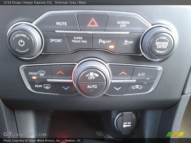 Destroyer Gray / Black 2018 Dodge Charger Daytona 392