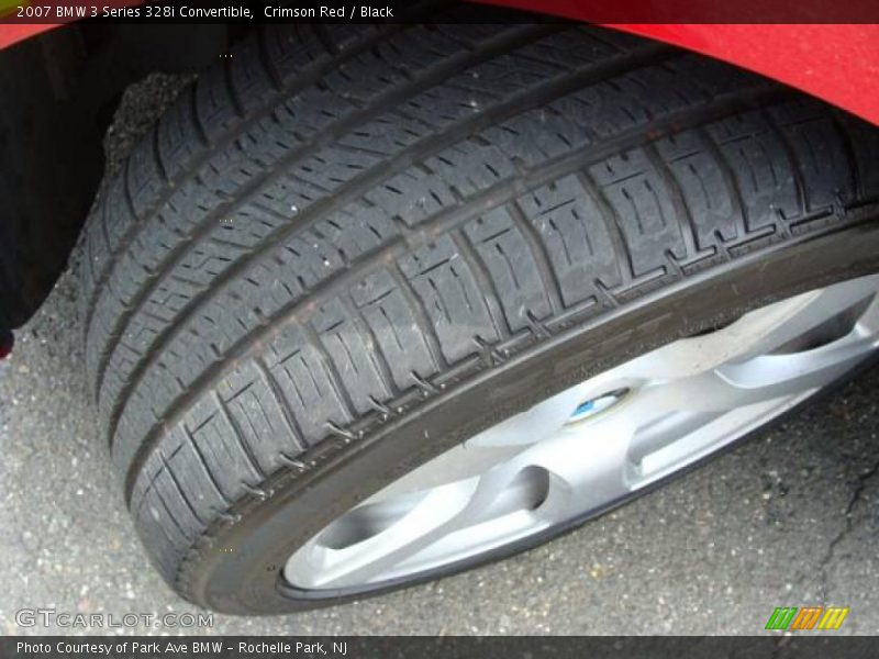 Crimson Red / Black 2007 BMW 3 Series 328i Convertible