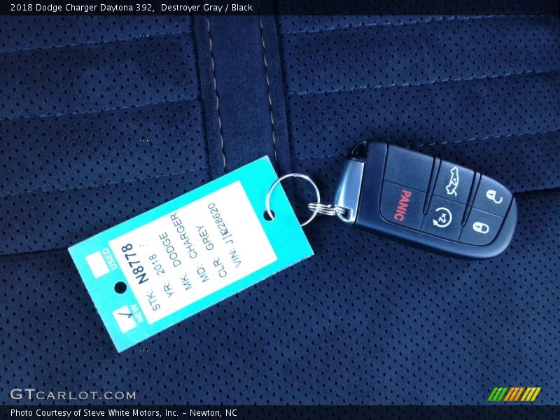 Destroyer Gray / Black 2018 Dodge Charger Daytona 392