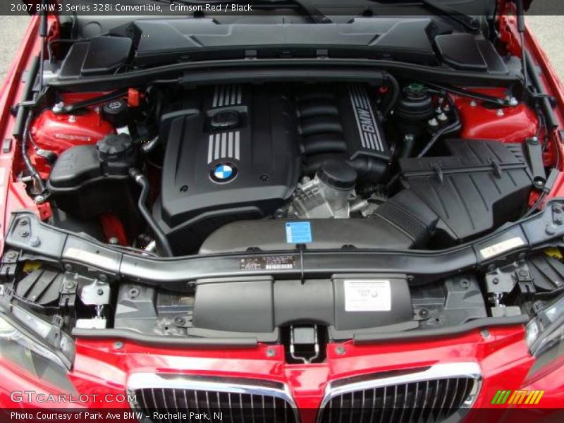 Crimson Red / Black 2007 BMW 3 Series 328i Convertible