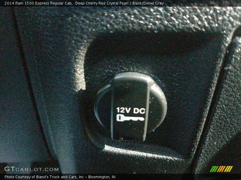 Deep Cherry Red Crystal Pearl / Black/Diesel Gray 2014 Ram 1500 Express Regular Cab