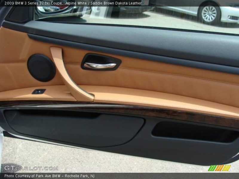 Alpine White / Saddle Brown Dakota Leather 2009 BMW 3 Series 328xi Coupe