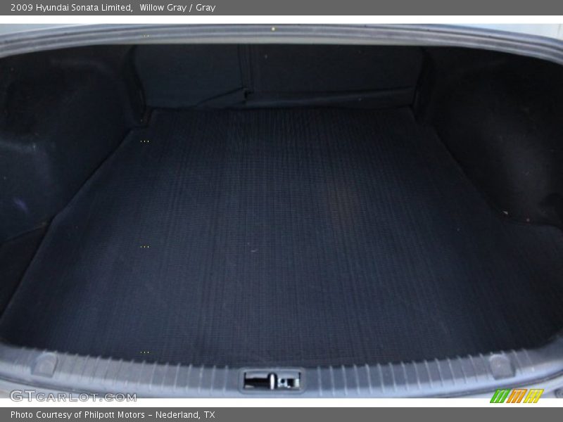 Willow Gray / Gray 2009 Hyundai Sonata Limited