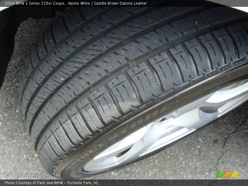 Alpine White / Saddle Brown Dakota Leather 2009 BMW 3 Series 328xi Coupe