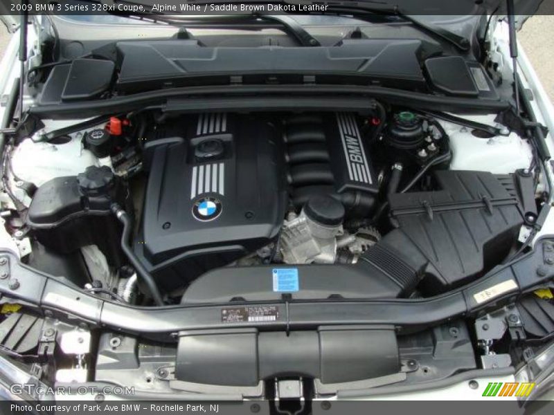 Alpine White / Saddle Brown Dakota Leather 2009 BMW 3 Series 328xi Coupe