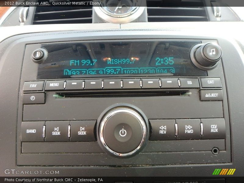 Quicksilver Metallic / Ebony 2012 Buick Enclave AWD