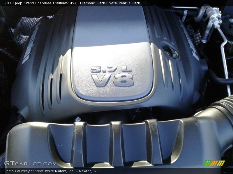 Diamond Black Crystal Pearl / Black 2018 Jeep Grand Cherokee Trailhawk 4x4