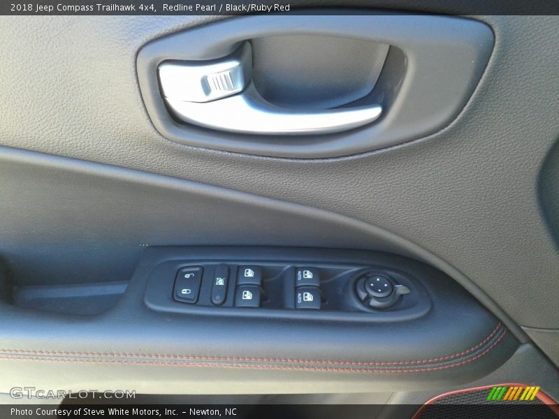 Redline Pearl / Black/Ruby Red 2018 Jeep Compass Trailhawk 4x4
