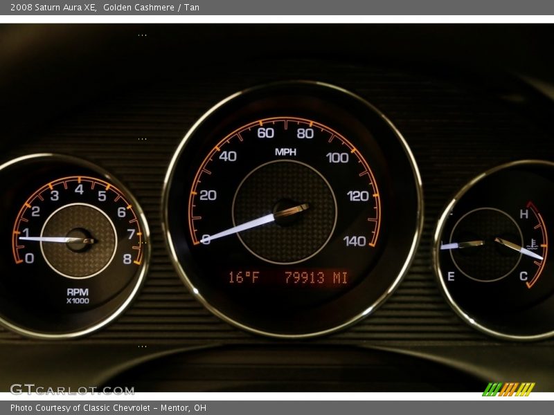 Golden Cashmere / Tan 2008 Saturn Aura XE