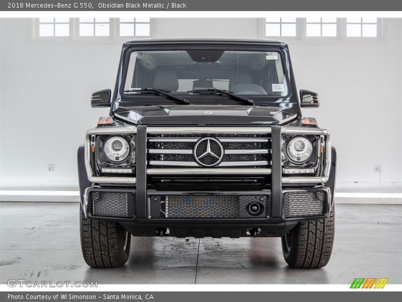 Obsidian Black Metallic / Black 2018 Mercedes-Benz G 550